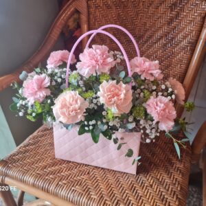 Pastel Carnation Handbag
